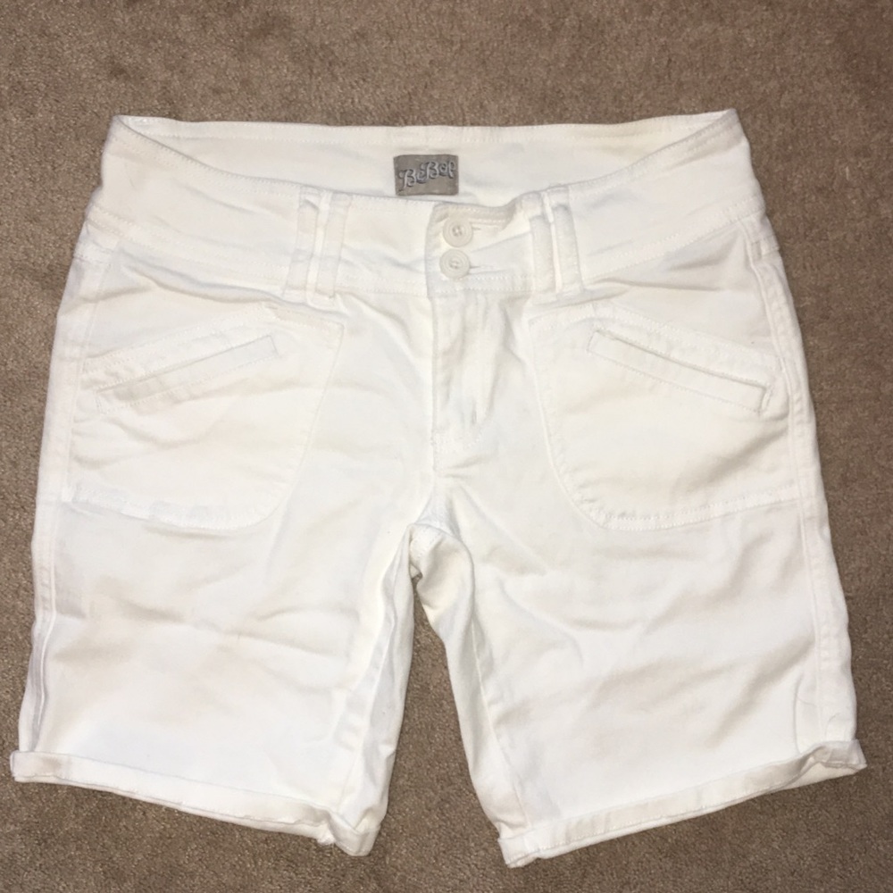 White Shorts